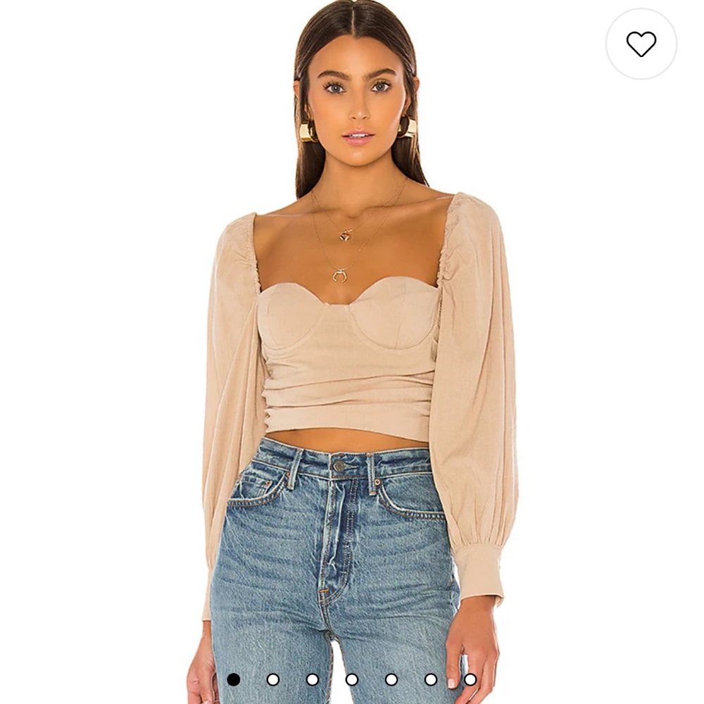 Majorelle Emily Top in Beige